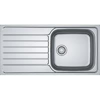 SPARK - Evier inox à encastrer à bords extraplats Profil Slimtop