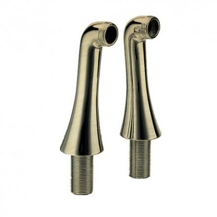 COLONNETTES X2 HAUTES 13CM METAL BR   CH16077 ONDYNA  [CH16077]