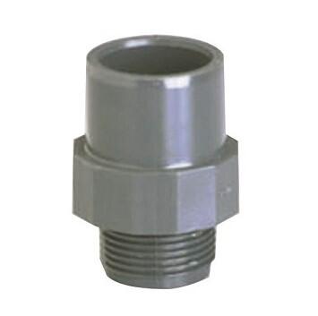 EMBOUT A COLLER / A VISSER PVC-U K62 - FM - Fileté