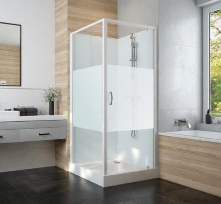 CABINE PIV IZIGLASS2 90X90    VS L11IZP00901M LEDA  [L11IZP00901M]