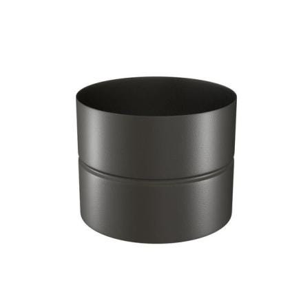 RACCORD NOIR MAT 12CM 139 FF           344125 TOLERIE EMAILLERIE NANT-SETEN  [344125]