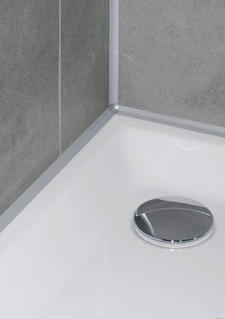NOVOESCOCIA XS ANTIBACTERIENNE - Profilé pour installation hygiénique et sanitaire