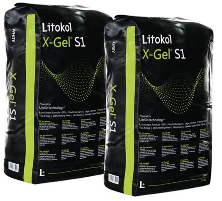 MORTIER COLLE X-GEL S1 GRIS 20KG   XGLS1G0020 LITOKOL LAB 