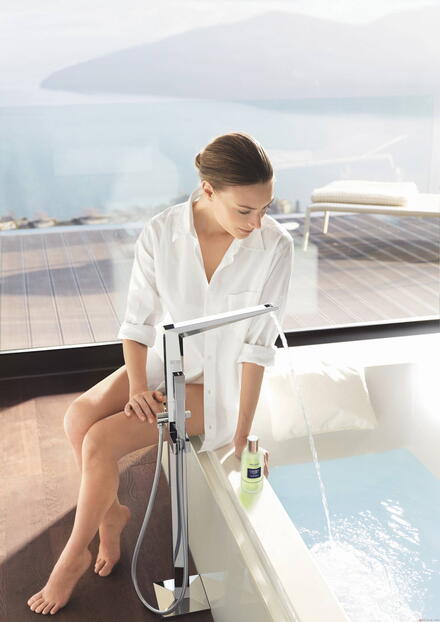ALLURE BRILLIANT - Mitigeur bain-douche au sol