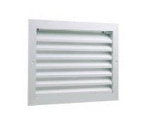 GRILLE EXTERIEURE - GAE 25 - Aluminium circulaire, avec pas d'ailettes 25mm