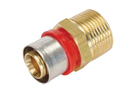 MANCHON DRT MALE A SERT.      16X3/8  1650262 TIEMME RACCORDERIE