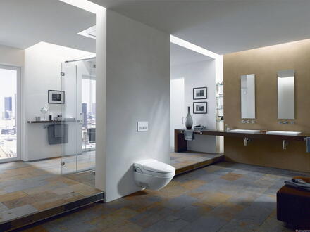 AQUACLEAN - 8000+ - WC douche avec cuvette suspendue