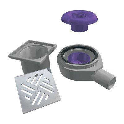 SIPHON DE SOL POUR RECEVEUR A CARRELER - siphon