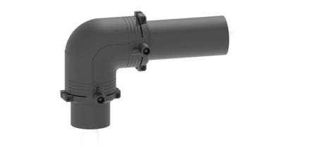 COUDE 90 PVDF/PE BAB PN16 40-75     735104209 FISCHER GEORG  [735104209] 