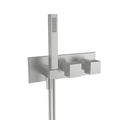 EXCLUSIVITES RICHARDSON PAR FIMA CARLO FRATTINI - Mitigeur thermostatique de douche encastré façade avec douchette
