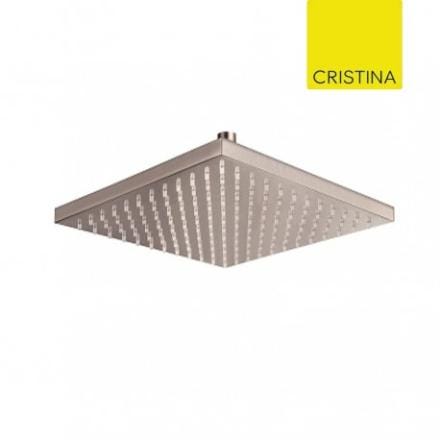 POMME DCH CARREE 30X30    METAL/BROS. PD55777 ONDYNA  [PD55777] 