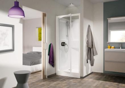 CABINE DCH.PIV.KINEPRIME 70X70 V.TR.CA5210MTN AQUAPRODUCTION KINEDO  [CA5210MTN]