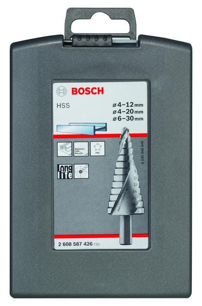 FRAISE ETAGEE HSS     -3PCS- BOSCH 2608587426 BOSCH ELECTROPORTATIF  [2608587426]
