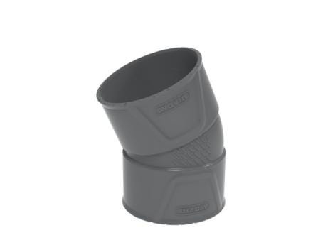COUDE EVAC.PVC+ 22.5' GR 40 FF GN     3096403 WAVIN  [3096403]