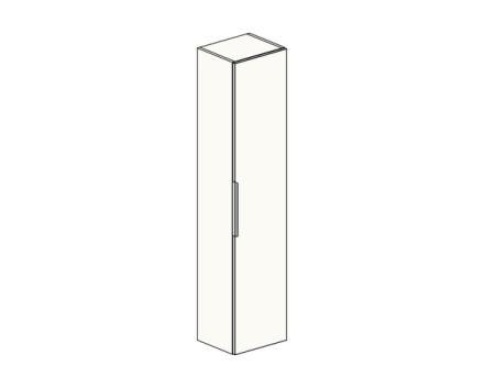 COLONNE METRO26 160CM 1P REV. BLC MAT  CO3134