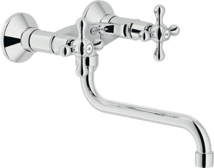MELANGEUR EV.MURAL GRAZIA CHR       GRC5003CR NOBILI RUBINETTERIE  [GRC5003CR]