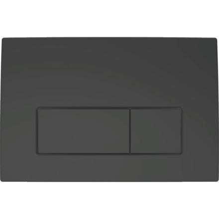 PLAQUE DELTA50 DBL TCH NOIR MAT  115.119.14.1 GEBERIT  [115.119.14.1]