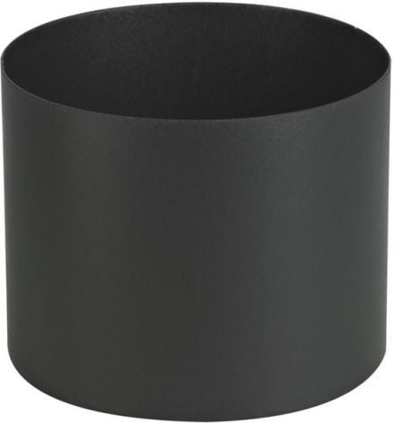 RACCORD NOIR MAT 12CM 150 FF           344121 TOLERIE EMAILLERIE NANT-SETEN  [344121]