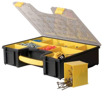 BOITE 8 COMPARTIMENTS PRO    STANLEY 1-92-749