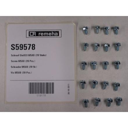 VIS M5X8                         -20-  S59578 DE DIETRICH PIECE RECHANGE BDR  [S59578]