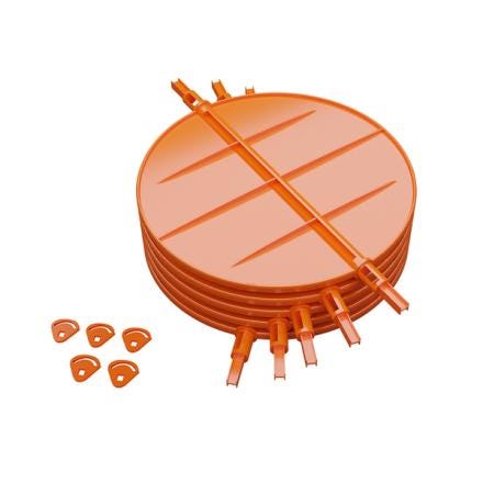 VOLET REGLAGE DEBIT AIR D200MM  -LOT5-  VRD5S BAILLINDUSTRIE