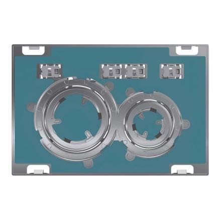 PLAQUE SIGMA21 DB TCH PERSONNAL. 115.884.00.1 GEBERIT  [115.884.00.1]