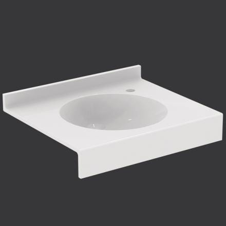 PLAN LAV. MATURA 60X50 CUVE ROND.     P094401 IDEAL STANDARD FRANCE  [P094401]