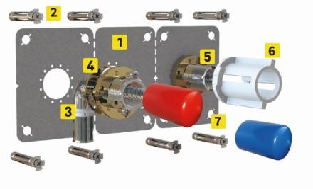 EXCLUSIVITES RICHARDSON PAR ANQUIER - Platine de fixation