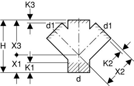 EMBRANCHEMENT DBL 45    110 GEBERIT 367235161 GEBERIT  [367.235.16.1]
