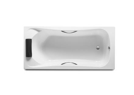 BE COOL - Baignoire rectangulaire à encastrer avec trop-plein automatique - Pieds réglables