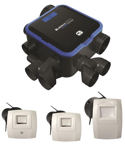 HYGROREGLABLE B - SIMPLE FLUX - VMC EASYHOME HYGRO COMPACT PREMIUM - Kit