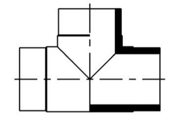 TE 90 EGAL PVDF LINER B.A.B COURT     200X3,0 AGRU  [34006020000]