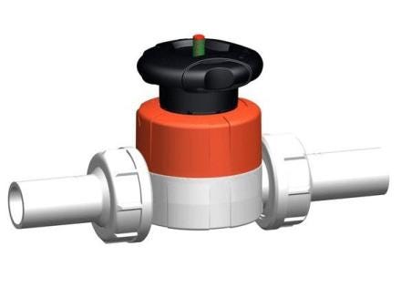 ROBINET MEMB.514 PVDF-STD-IR     32 185514134 FISCHER GEORG  [185514134]