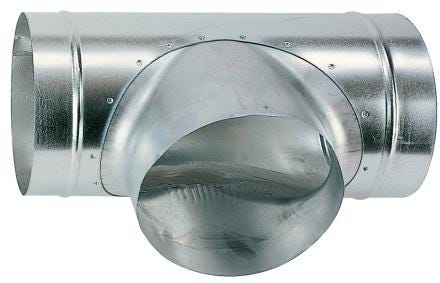CONDUIT CIRCULAIRE RIGIDE - Té 90°