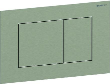 PLAQUE GEBERIT SIGMA40 AC/NICKEL 115.629.ID.1