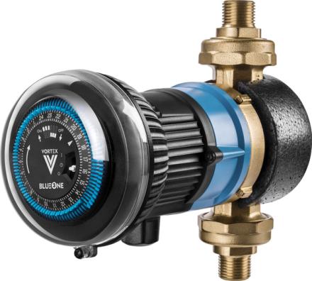 CIRCULATEUR SERIE VORTEX - ECS - Avec vanne et clapet intégrés, RU 1/2" M