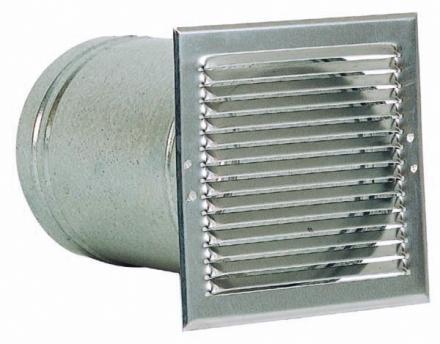ADAPTATEUR - Entrée/Sortie d'air murale PVC