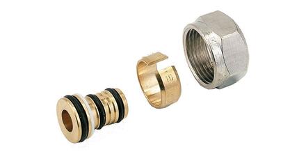 RACCORDEMENT DES COMBINES MONOTUBE - Raccord à compression pour tube PER