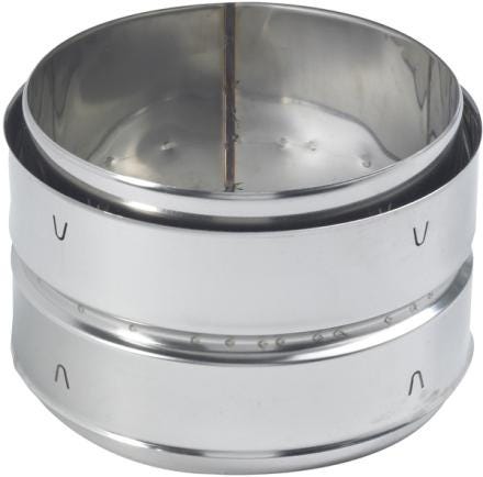 ACCESSOIRES TUBAGE FLEXIBLE - Raccord Ten inox