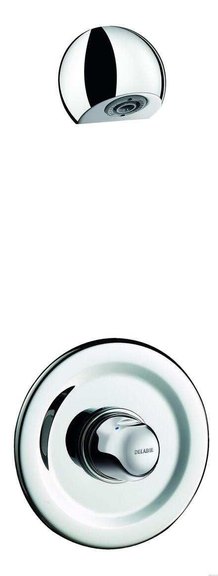 TEMPOMIX - Ensemble douche temporisé avec boîtier encastrable standard