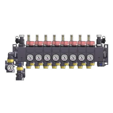 COLLECTEUR COMPACT II D.16 8 CIRCUITS 4111128 AFRISO/VELTA-EUROJAUGE  [4111128]