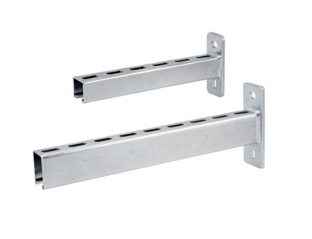 CONSOLE RAIL MPR - Avec rainure latérale électrozinguée