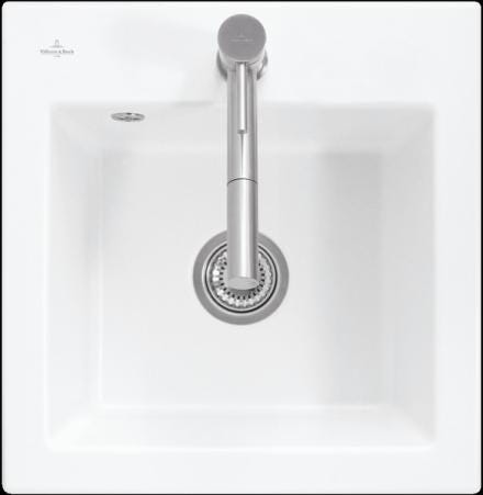 EVIER SUBWAY 50S 51X52CM BLC BRIL.VB 331501R1 VILLEROY BOCH  [331501R1]
