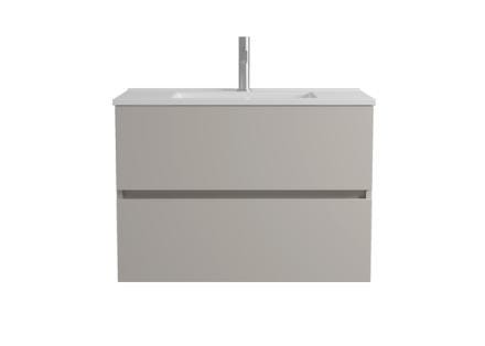 MEUBLE S/PLAN EAZY26 2T 80CM GRIS CL.  RC0235