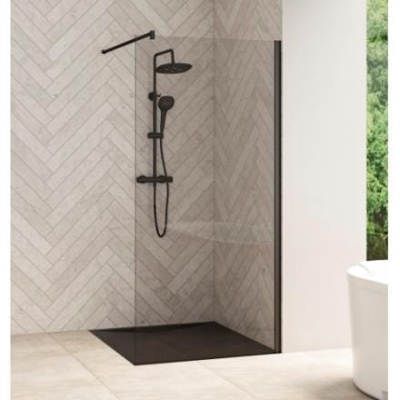SMART DESIGN SOLO - Paroi fixe pour espace douche ouvert