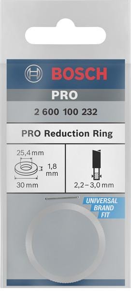 BAGUE DE REDUCT.PRO LAME SCIE CIR  2600100232 BOSCH ELECTROPORTATIF  [2600100232]