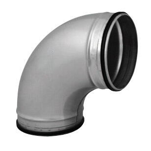 ACCESSOIRE RESEAUX - Coude 90° - Acier Galva