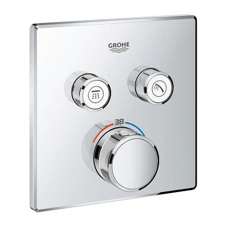 GROHTERM SMARTCONTROL - Façade douche/bain thermostatique