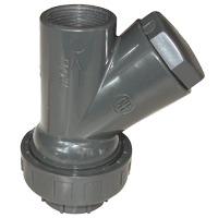 CLAPET NON RET.PVC-U A BOULE FF 1"1/2  334008 SFERACO  [334008]