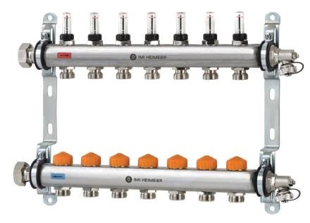 COLLECTEUR 7 CIRCUITS CHAUFF.     9340-07.800 IMI HYDRONIC ENGINEERING TA  [9340-07.800]